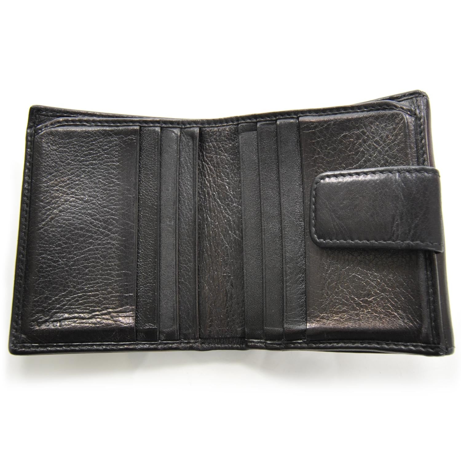 Gucci Leather Compact Britt Wallet Black 5 of 8