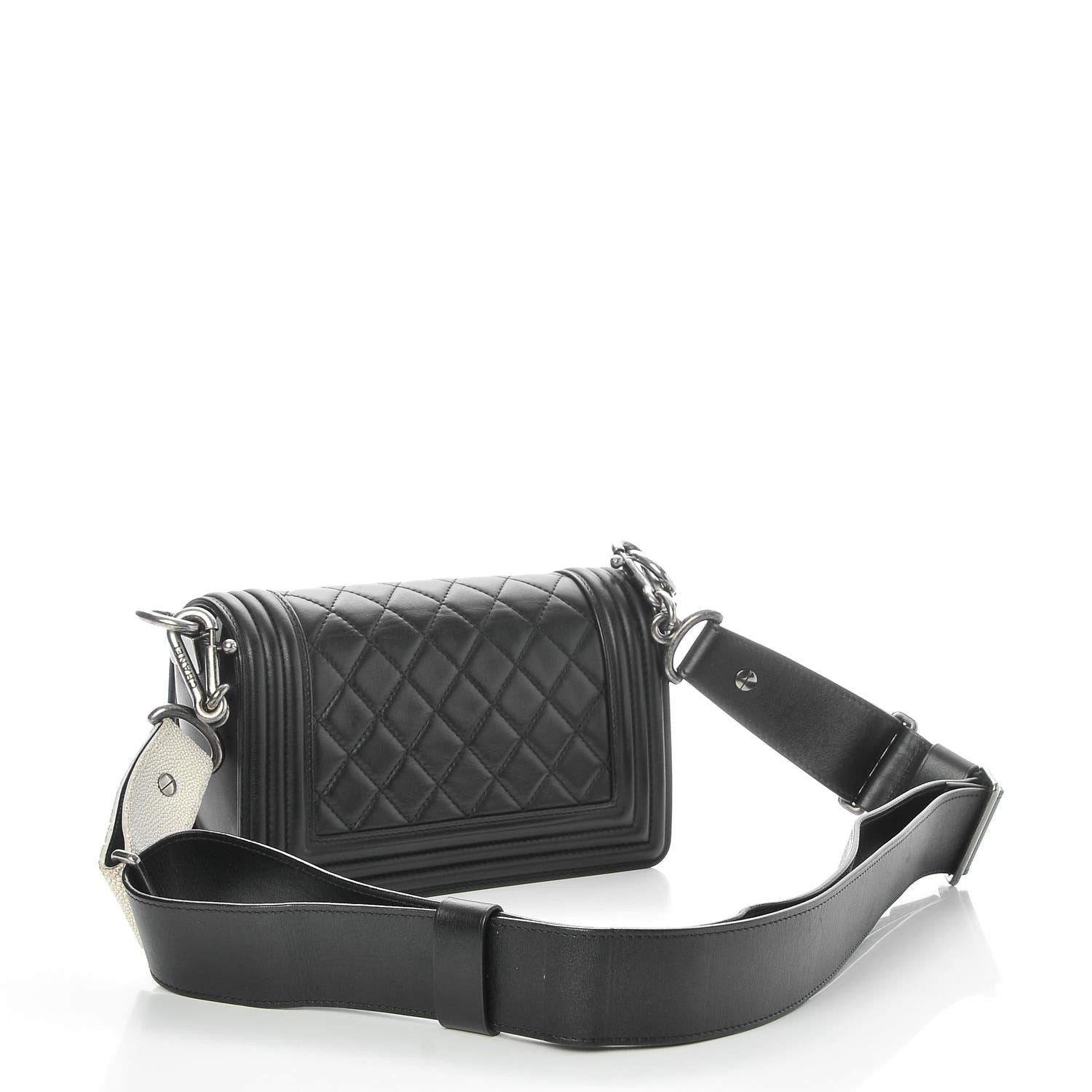 Chanel Lambskin Quilted Small Boy Flap Black 3 of 9