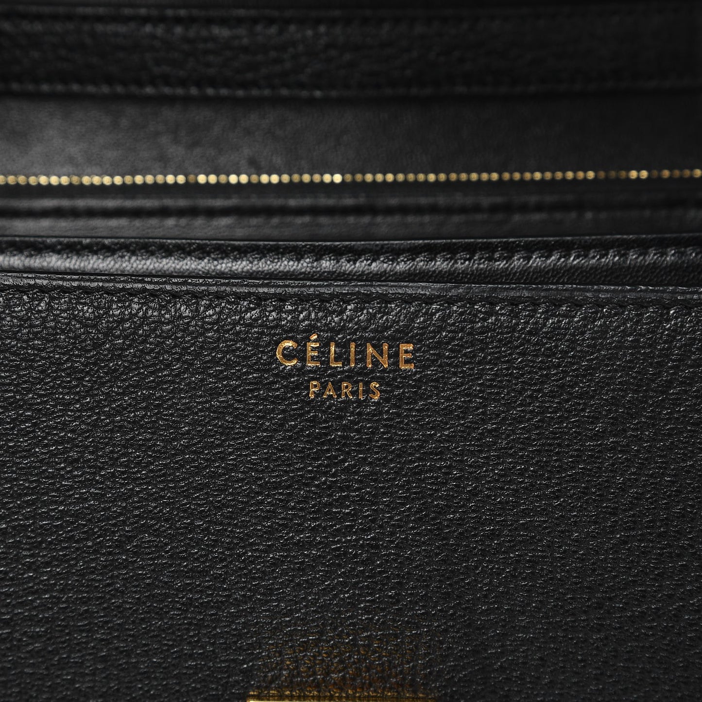 Goatskin Medium Classic Box Flap Bag Black