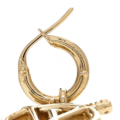 Louis Vuitton Baby Louise Earrings Gold 4 of 4