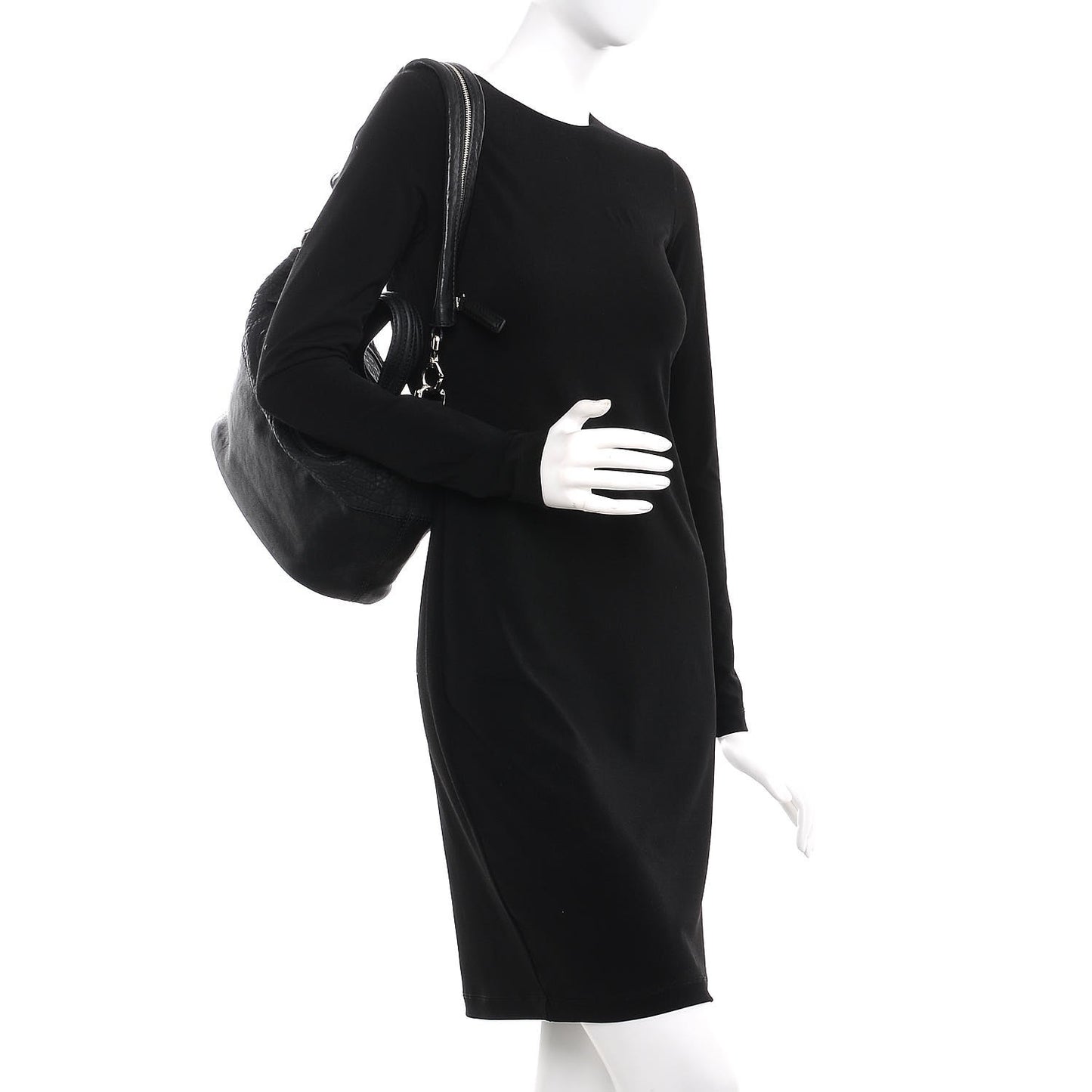 Sheepskin Calfskin Small Nightingale Black