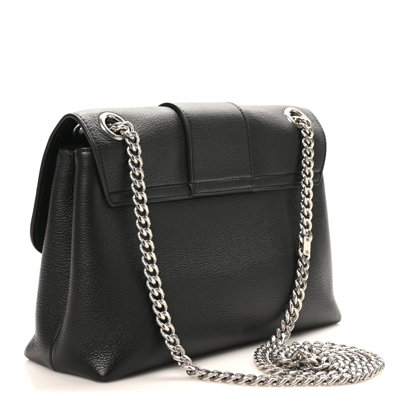 Supple Calfskin Medium Victoire Bag Black