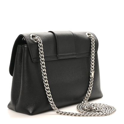 Celine Supple Calfskin Medium Victoire Bag Black 3 of 9