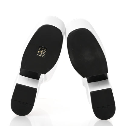 Prada Nappa Tech Logo 70mm Platform Boots 38.5 White 6 of 9