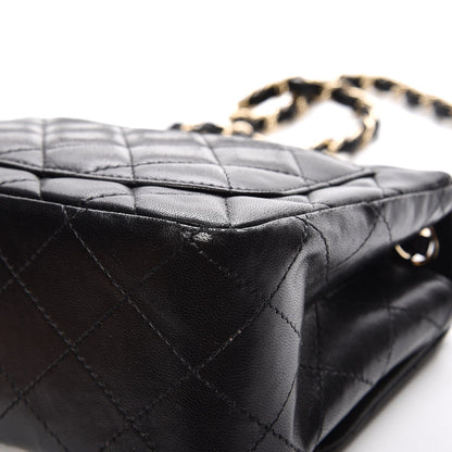 Chanel Lambskin Quilted Mini Square Flap Black 11 of 12