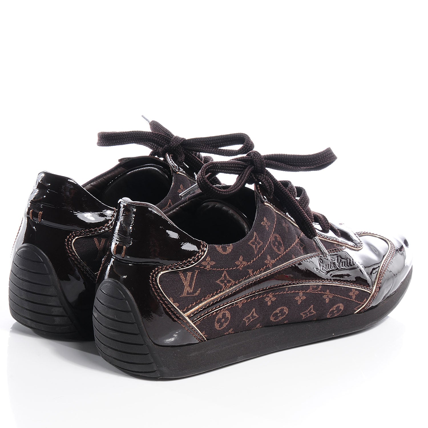 Louis Vuitton Patent Mini Lin Sneakers 38.5 Ebene 4 of 9