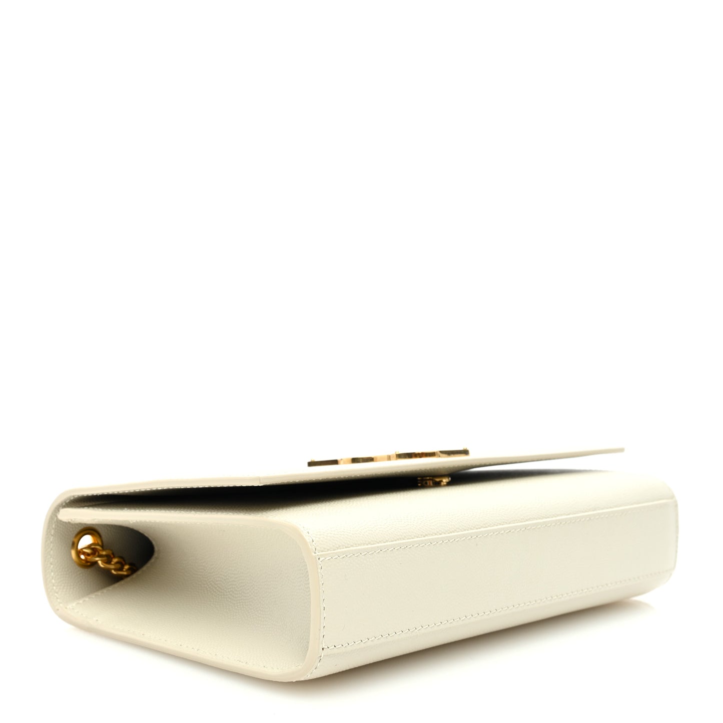Grain De Poudre Medium Classic Monogram Kate Satchel Crema Soft