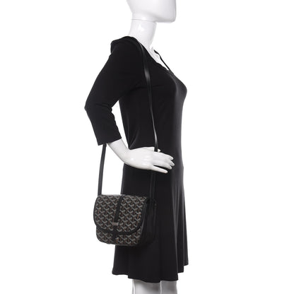 Goyard Goyardine Belvedere II PM Messenger Bag Black 2 of 9