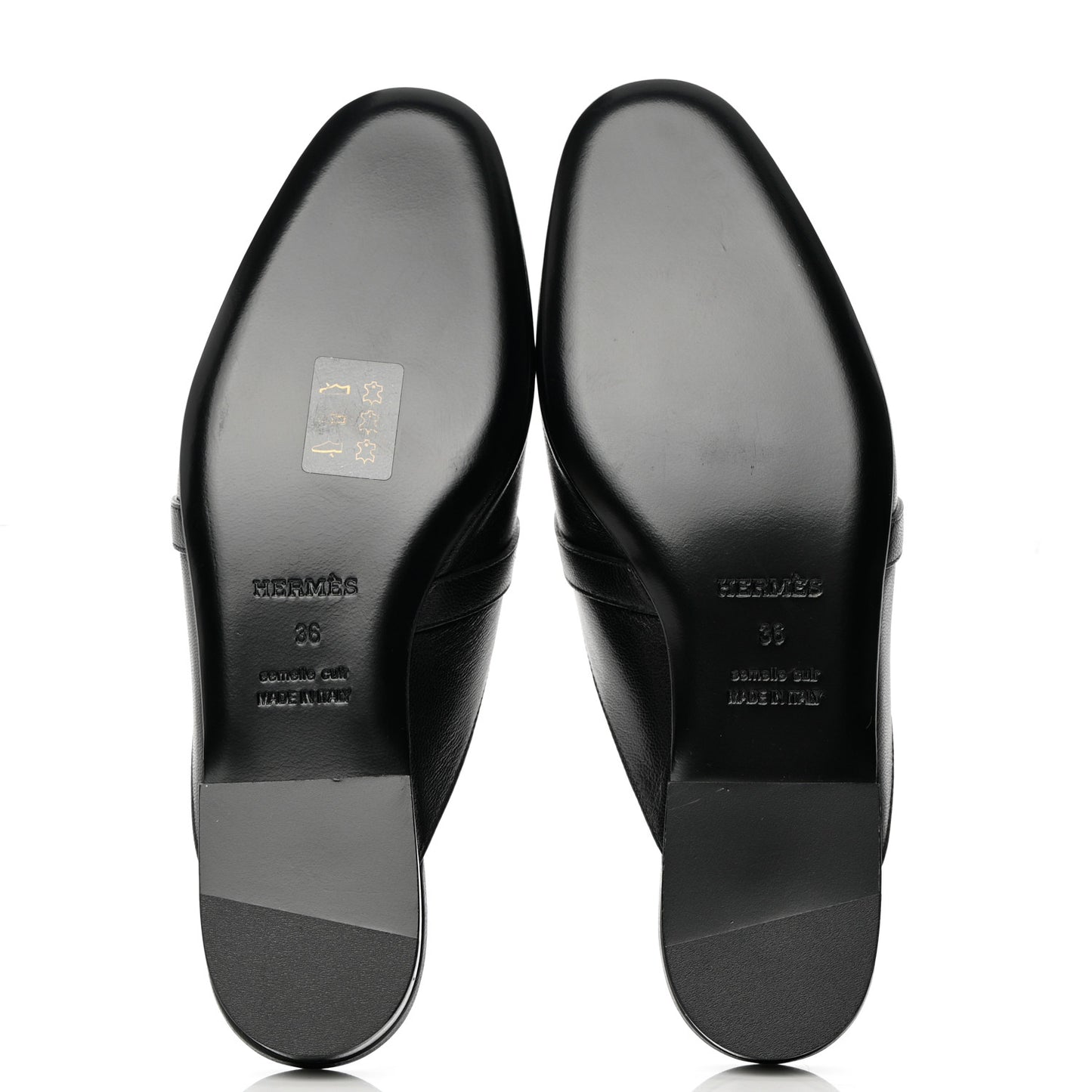 Goatskin Oz Mules 36 Black