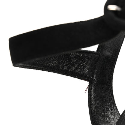 Prada Suede Platform Sandals 39 Black 9 of 12
