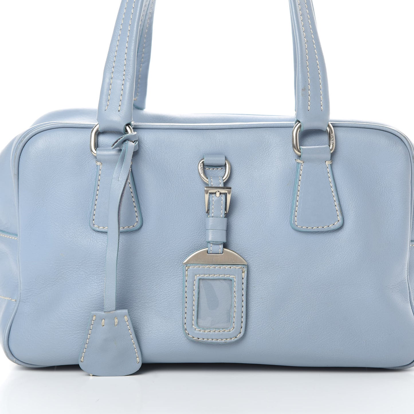 Vitello Daino Tag Satchel Pervinca