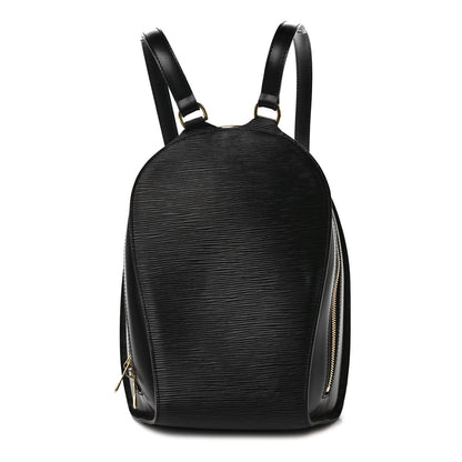 Louis Vuitton Epi Mabillon Backpack Black 1 of 8