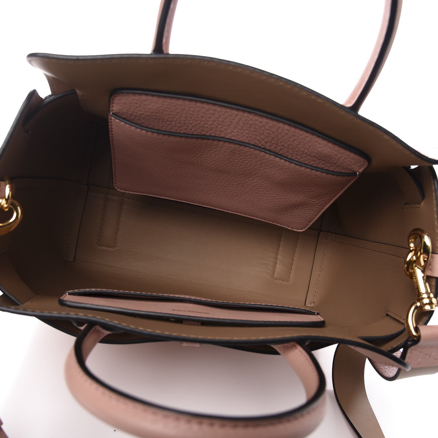 Burberry Soft Grain Calfskin Medium Belt Bag Ash Rose 4 of 9