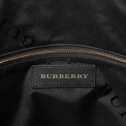 Burberry Signature Grain Calfskin Medium Welburn Tote Pale Grey 6 of 8