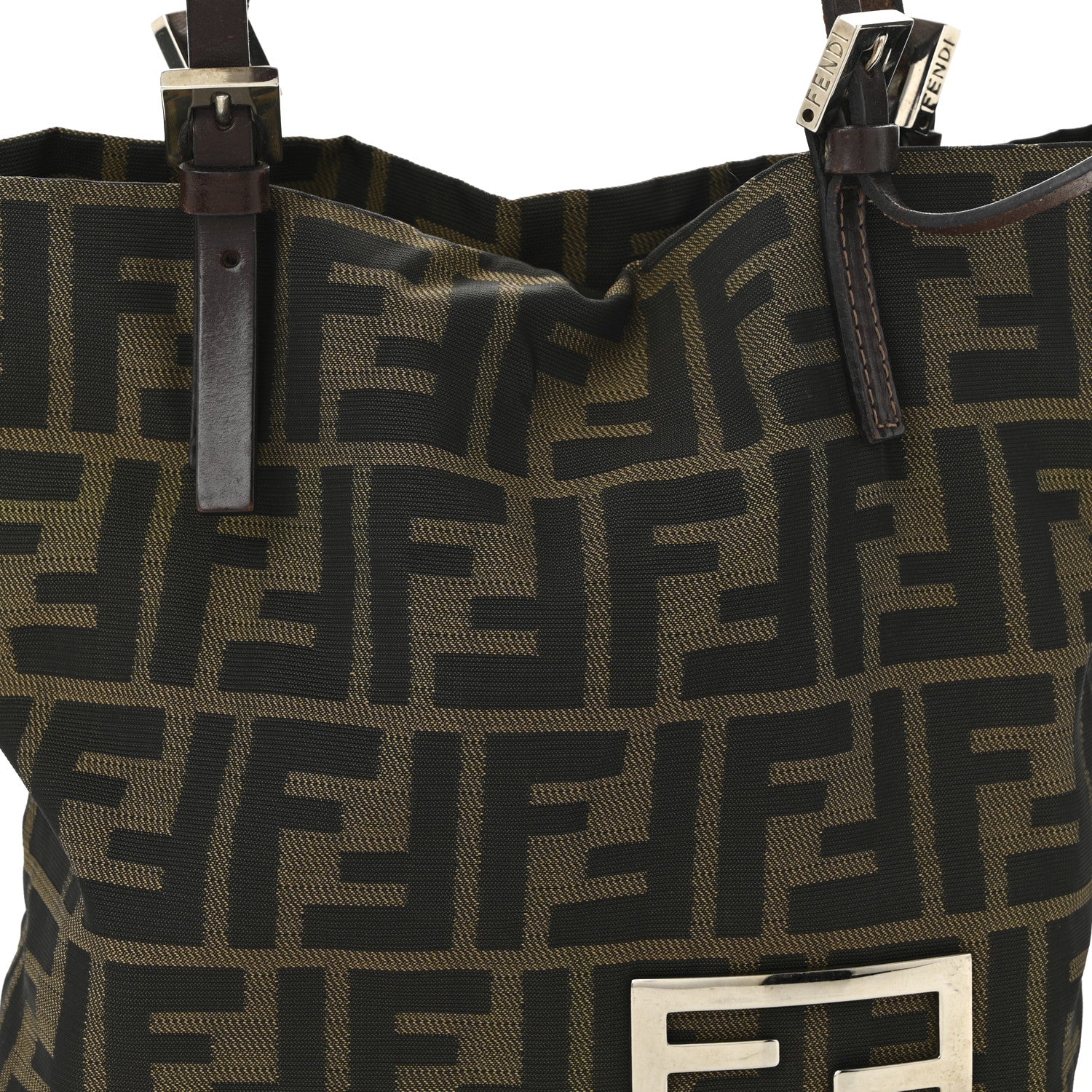 Fendi Zucca Small Shoulder Bag Tobacco 8 of 10