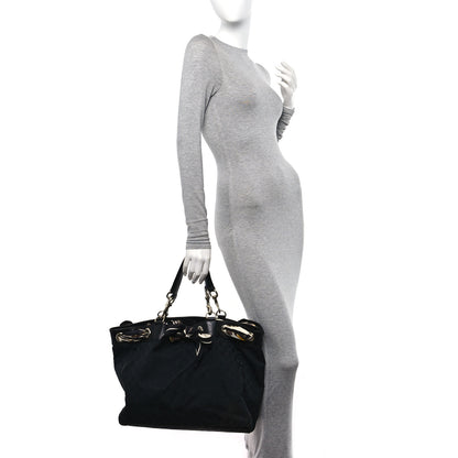 Gucci Monogram Large Positano Tote Black 2 of 15