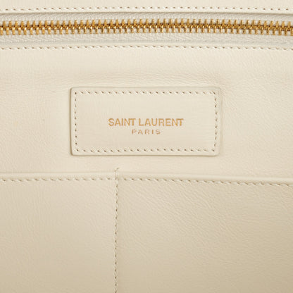 Saint Laurent Calfskin Medium Classic Y Cabas Porcellana 6 of 7