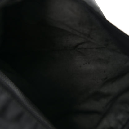 Prada Nylon Vela Flat Messenger Bag Black 5 of 9