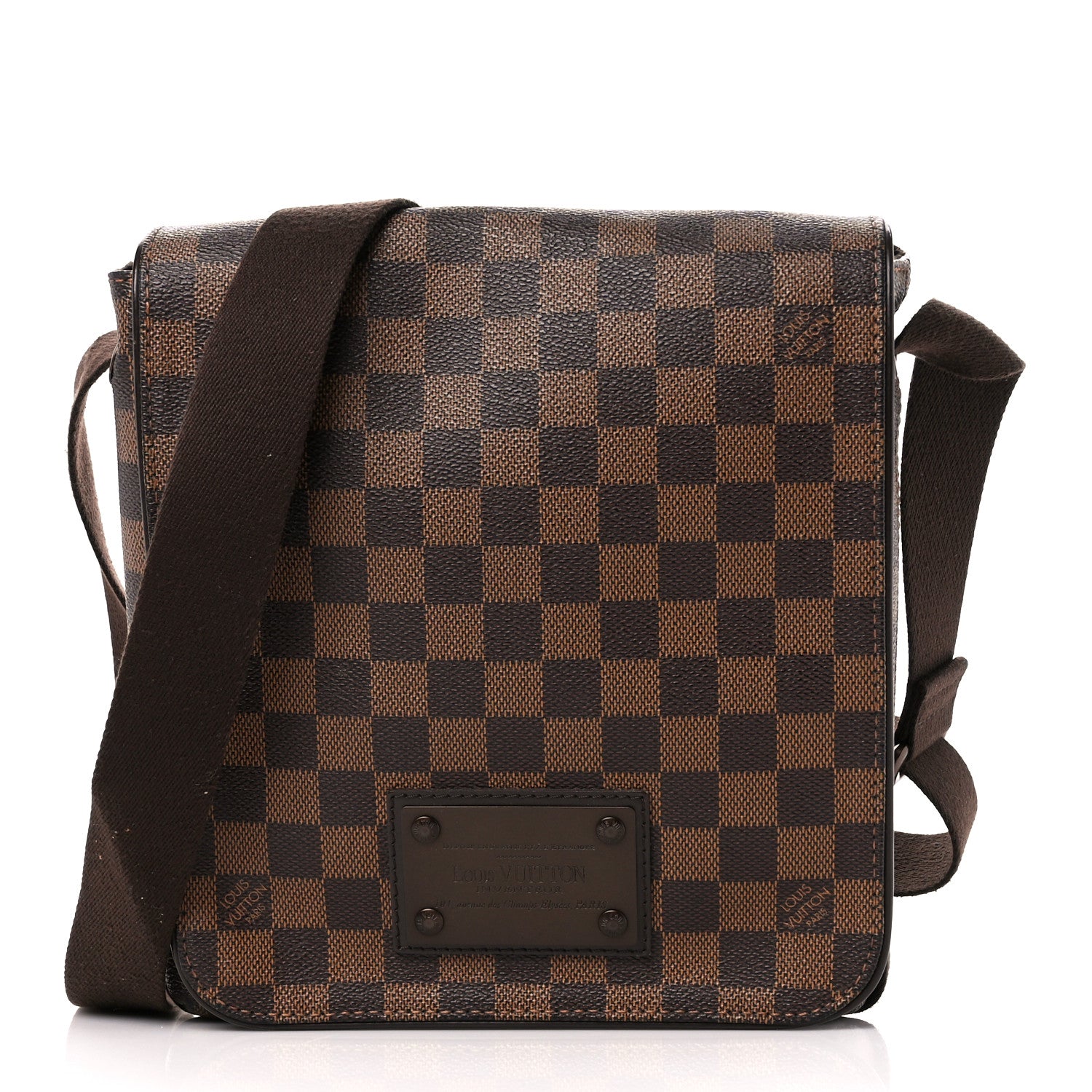 Louis Vuitton Damier Ebene Brooklyn PM 1 of 10