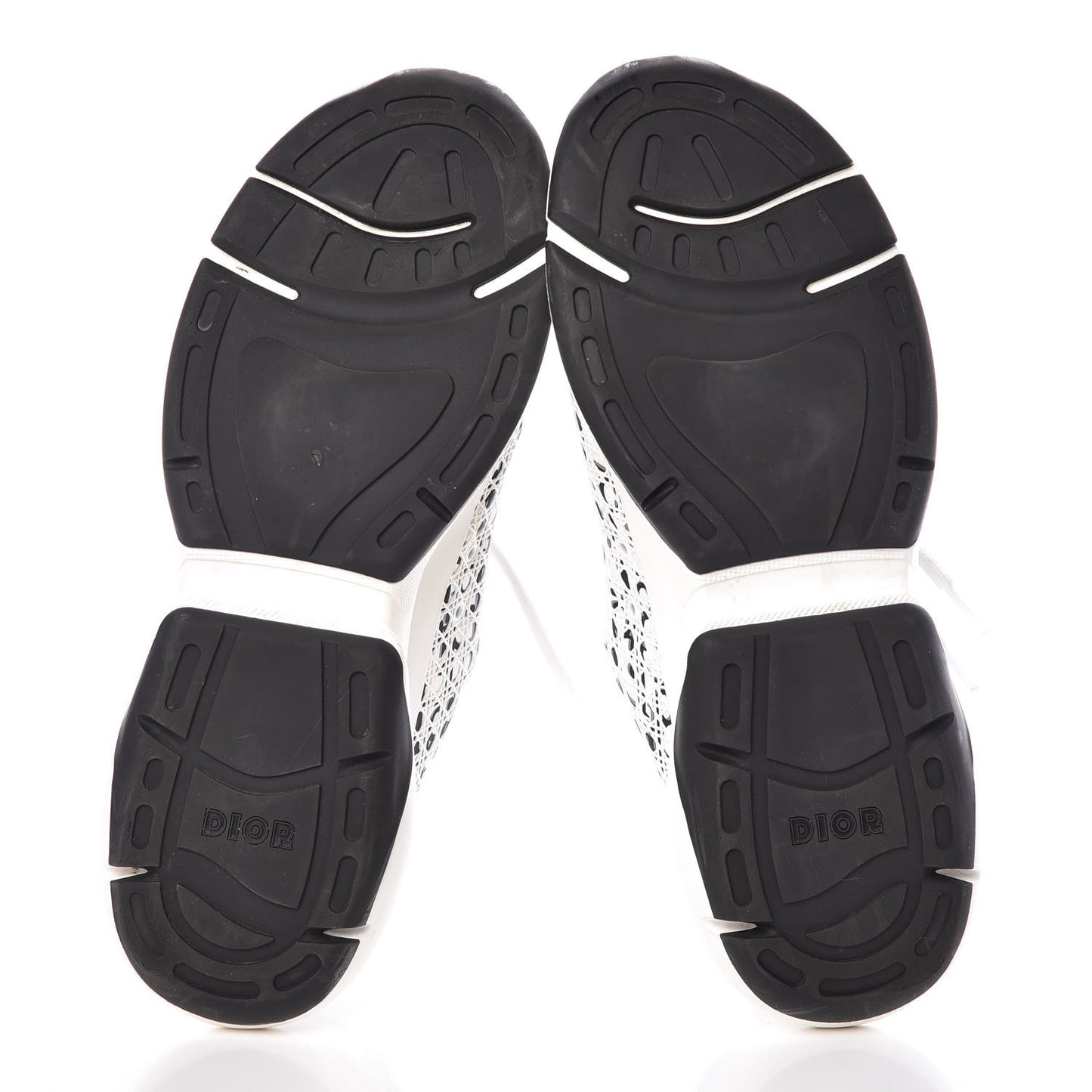 Oblique Cannage B24 Low Top Sneakers 42 White Black