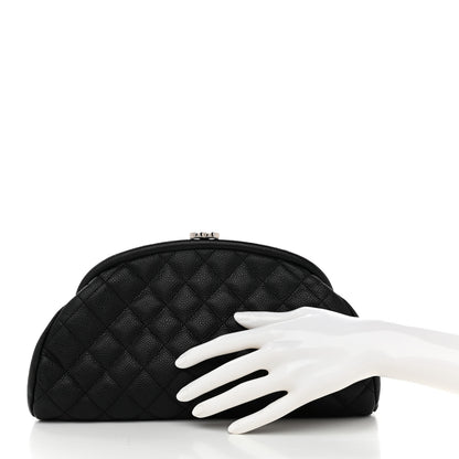 Chanel Caviar Quilted Timeless Clutch Black 2 of 7