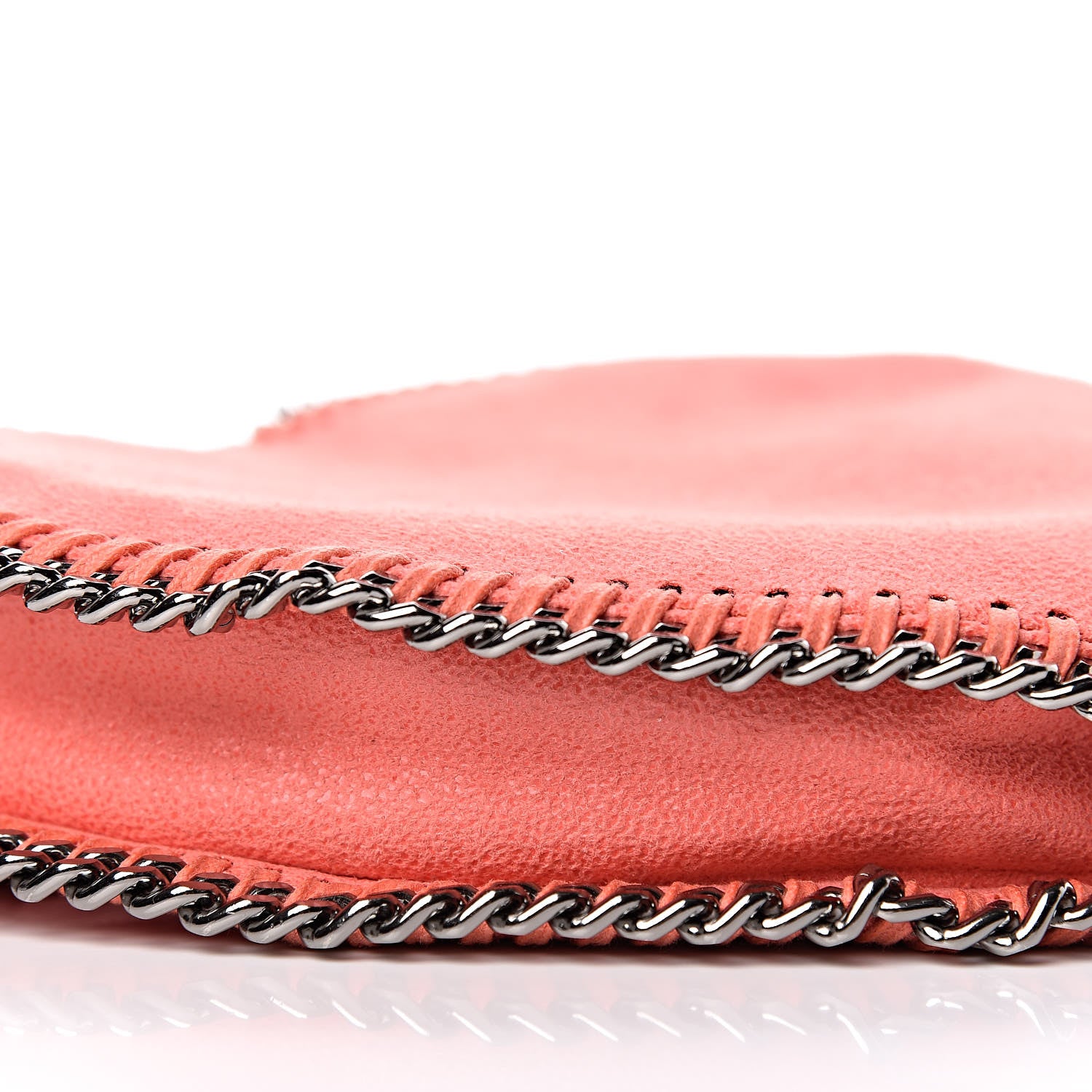 Stella McCartney Shaggy Deer Falabella Heart Crossbody Bag Peony Pink 8 of 16