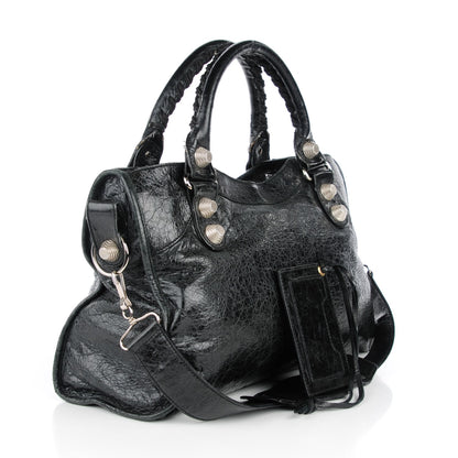 Balenciaga Agneau Giant 21 Silver Hardware City Black 6 of 12