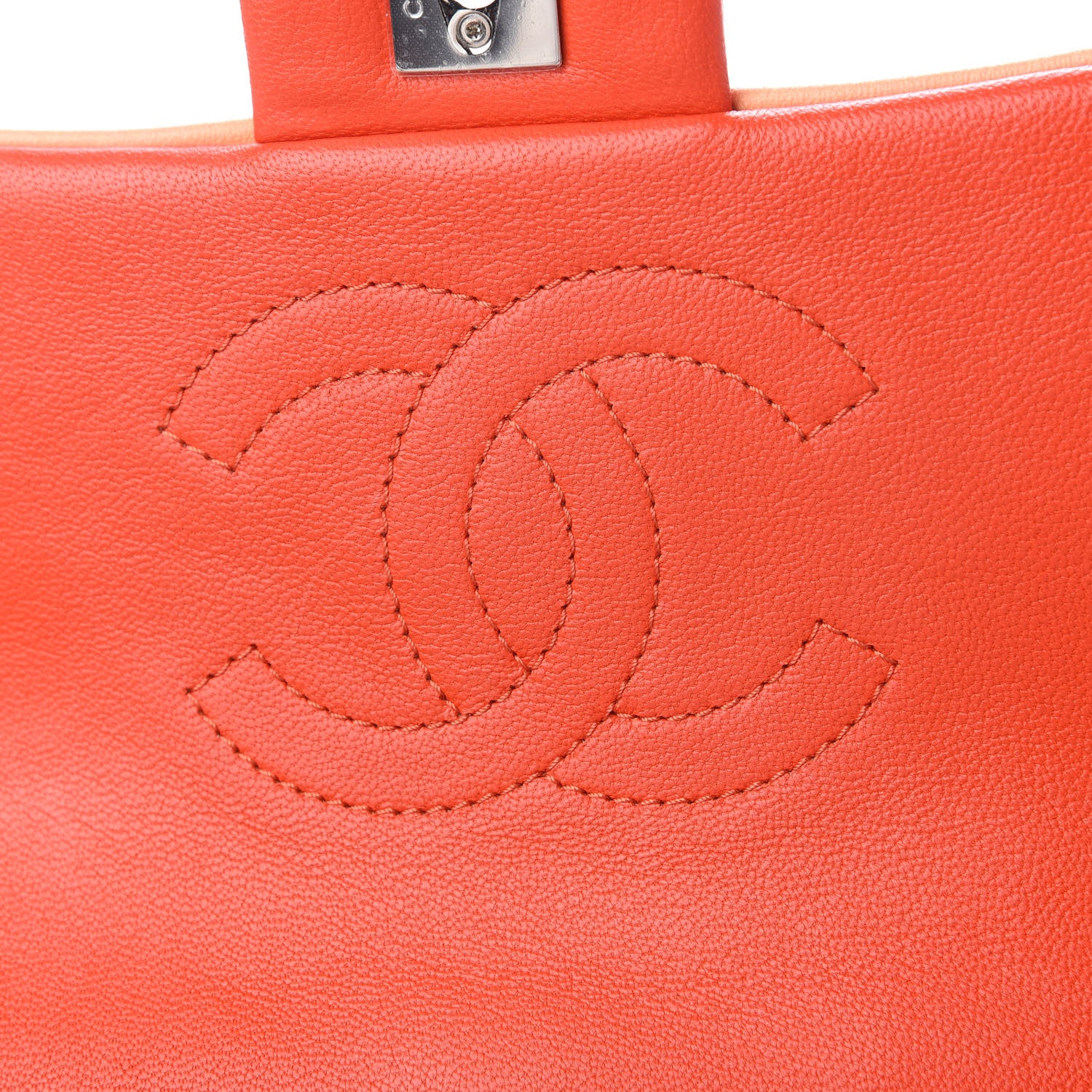 Chanel Lambskin Plexiglass Quilted Small Cuba Color Flap Red Multicolor 9 of 10