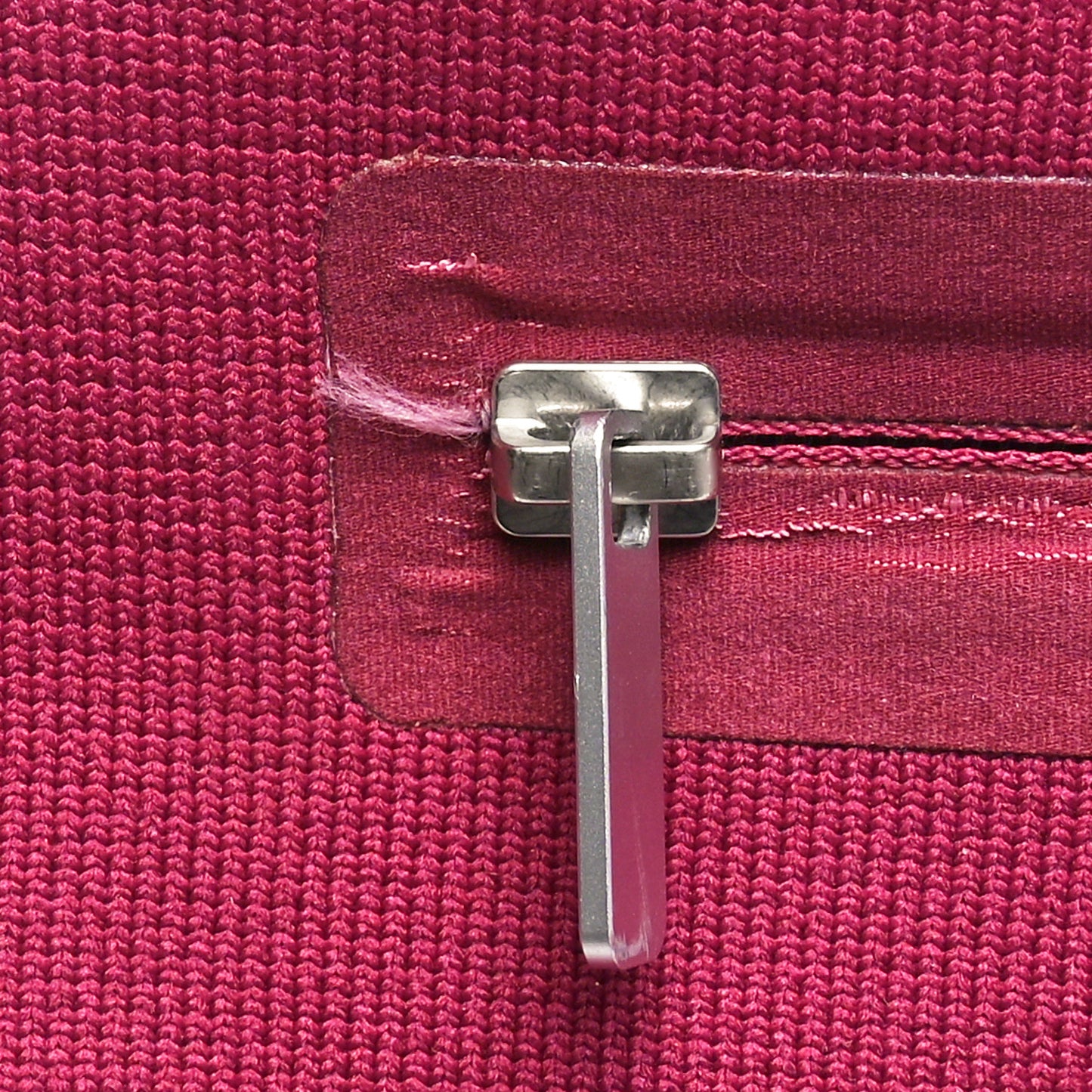 Knit Monogram Horizon Soft 55 Suitcase Fuchsia