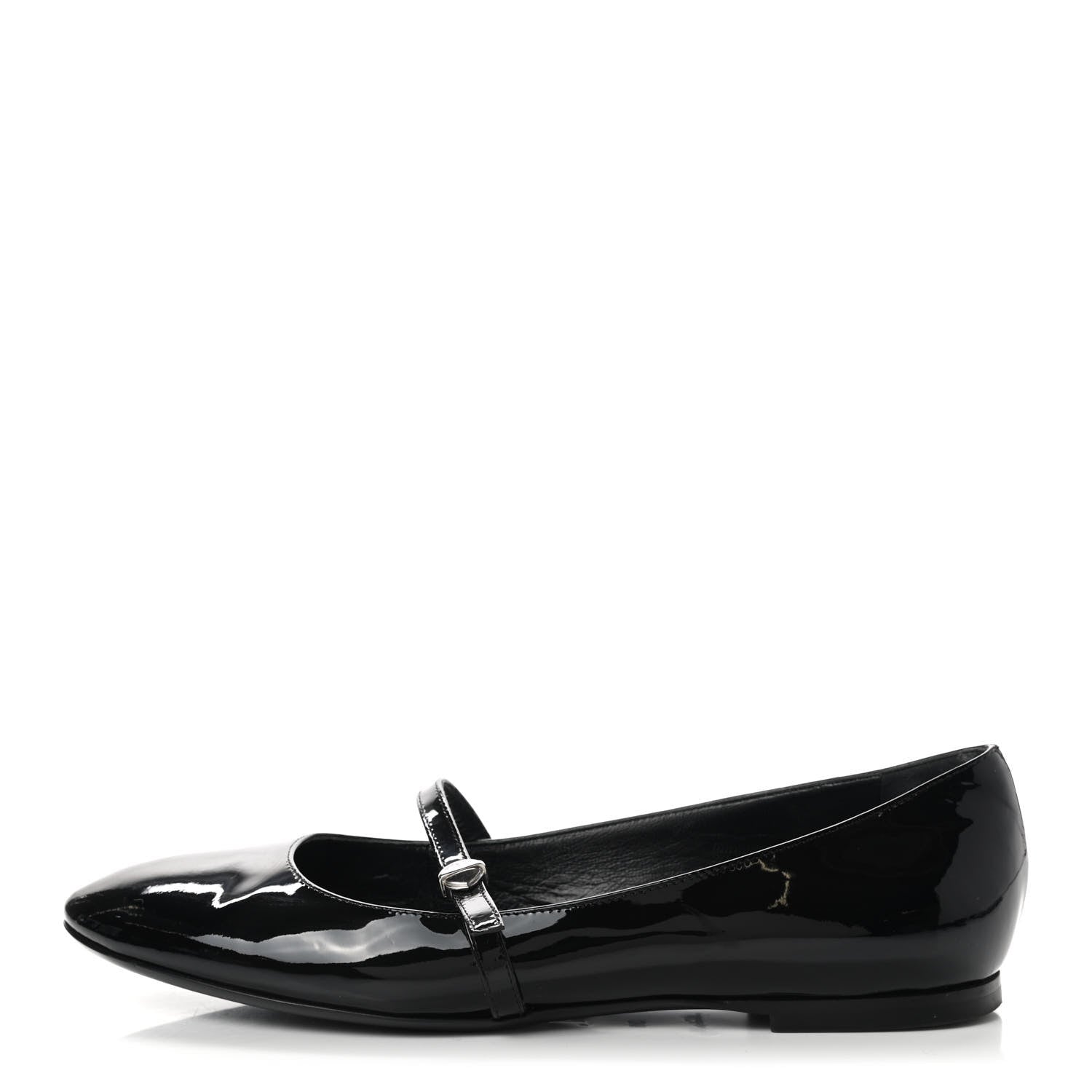 Louis Vuitton Patent Uniformes Ballerina Flat 38 Black 1 of 9