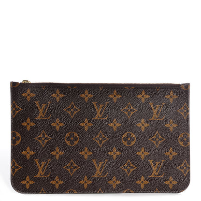 Louis Vuitton Monogram Neverfull MM GM Pochette Fuchsia 1 of 7