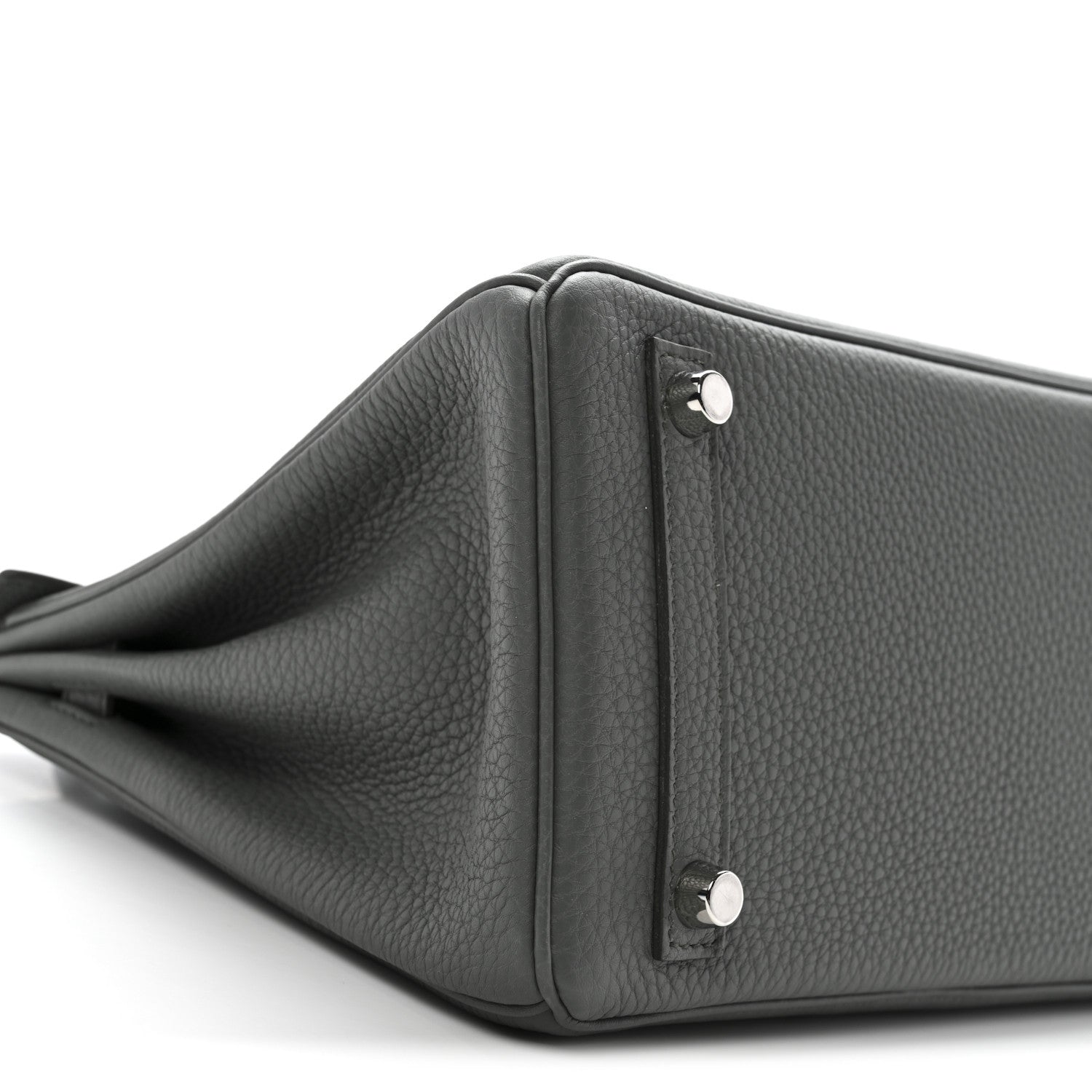 Hermes Togo Birkin 25 Vert Amande 9 of 11