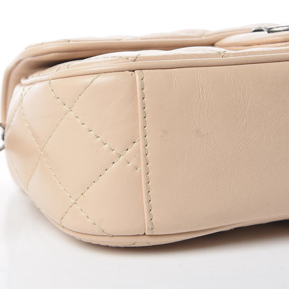 Chanel Aged Calfskin Quilted Small Easy Flap Beige 8 of 11