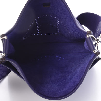 Hermes Taurillon Clemence Evelyne III PM Iris 7 of 9