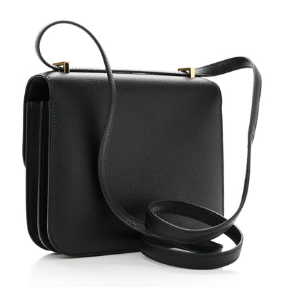 Hermes Epsom Constance 18 Black 3 of 10