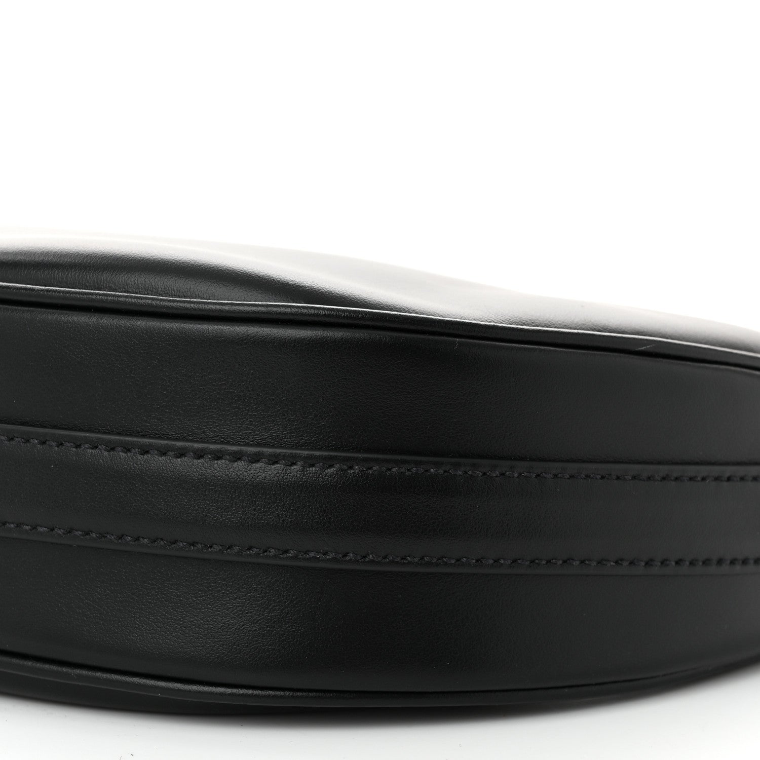 Prada Soft Calfskin Arque Shoulder Bag Black 10 of 10