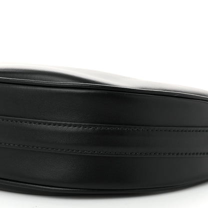 Prada Soft Calfskin Arque Shoulder Bag Black 10 of 10