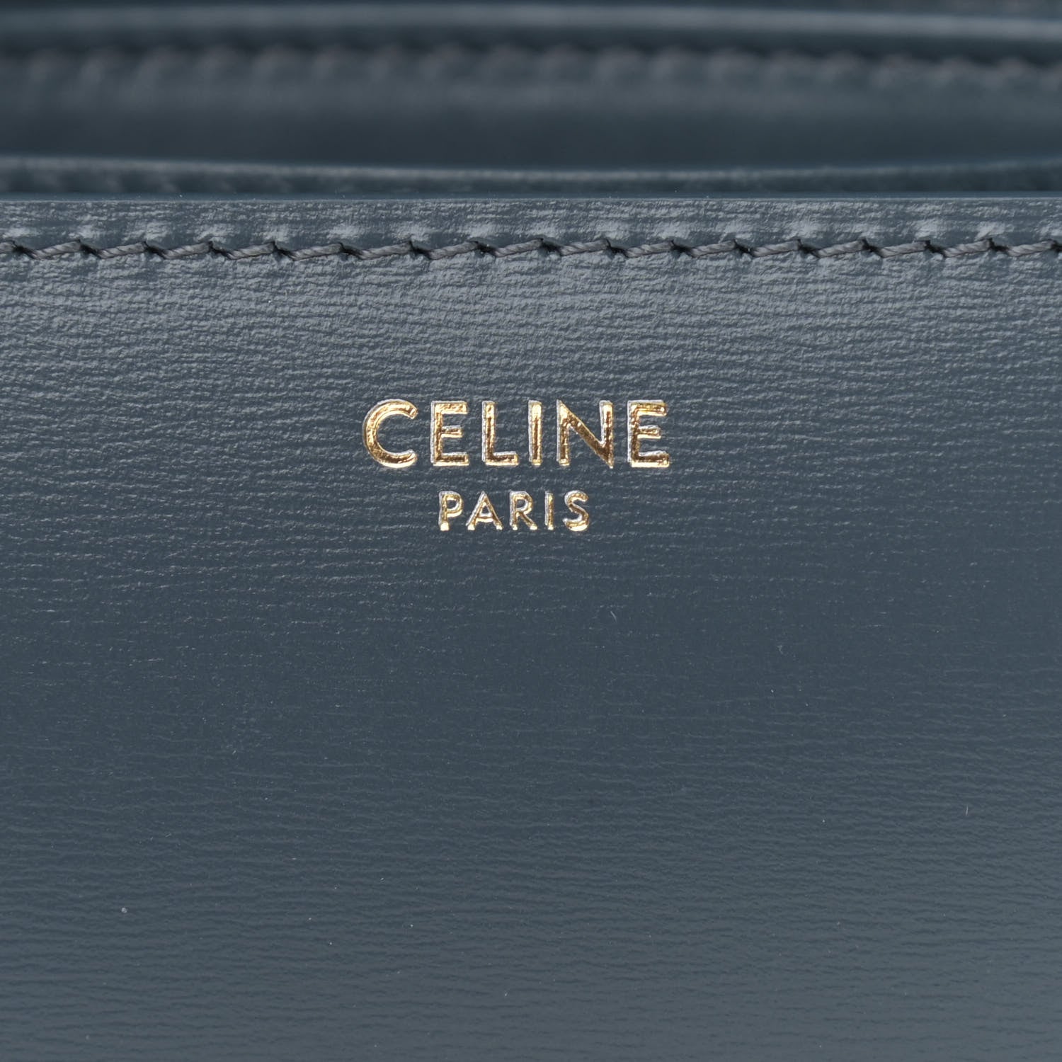 Celine Box Calfskin Small Classic Box Flap Bag Petrol 5 of 12