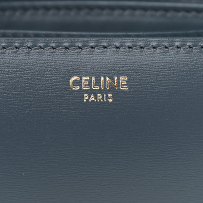 Celine Box Calfskin Small Classic Box Flap Bag Petrol 5 of 12