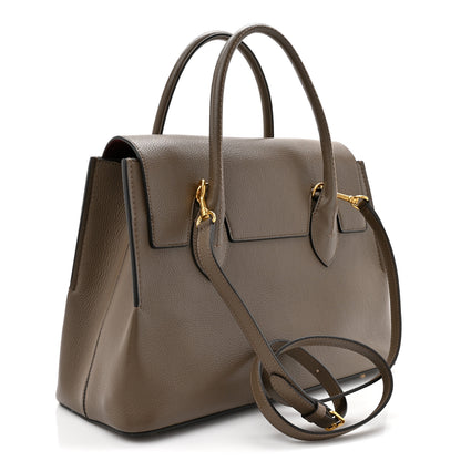 Mulberry Small Classic Grain Calfskin Seaton Clay 3 of 15