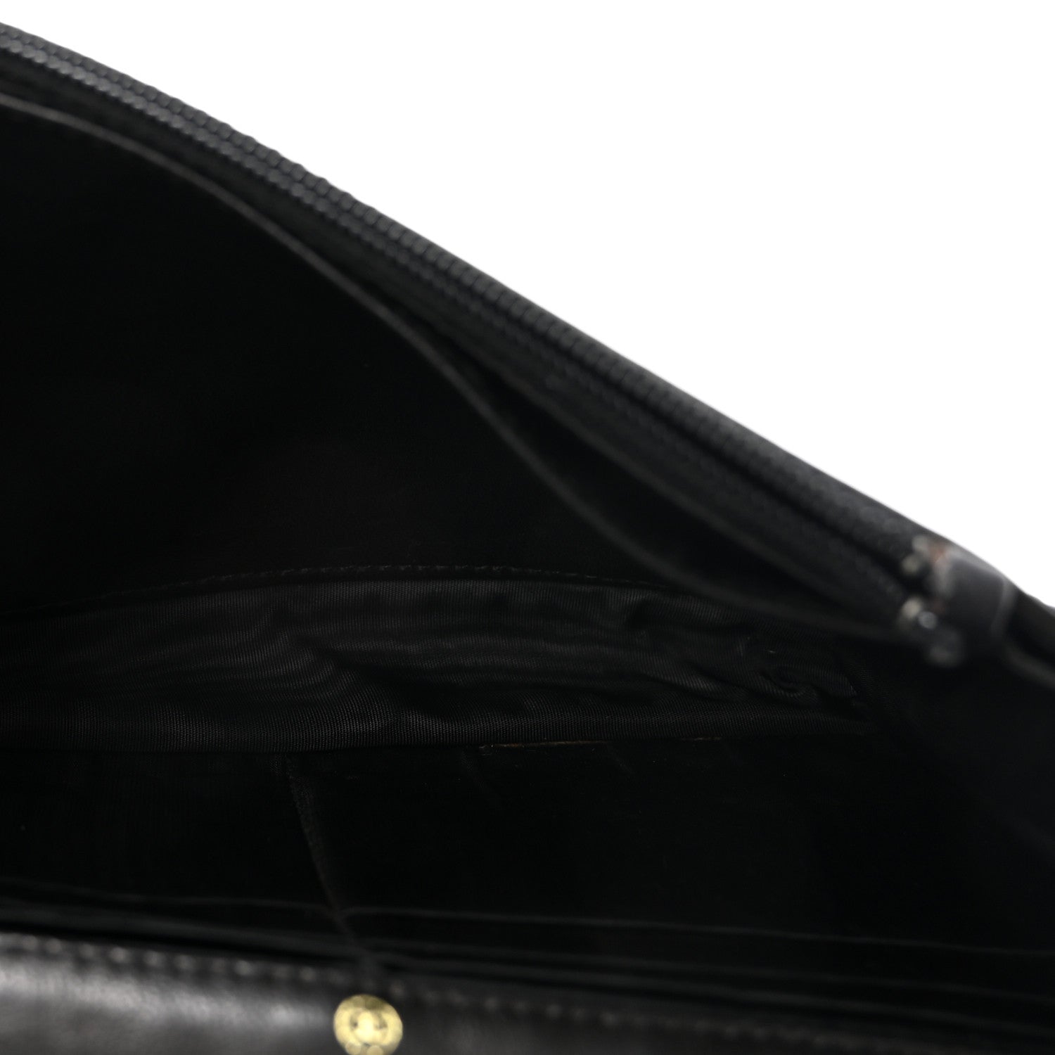Chanel Caviar Timeless CC Wallet On Chain WOC Black 5 of 11