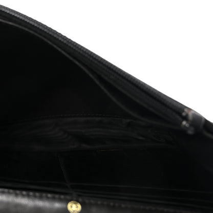 Chanel Caviar Timeless CC Wallet On Chain WOC Black 5 of 11