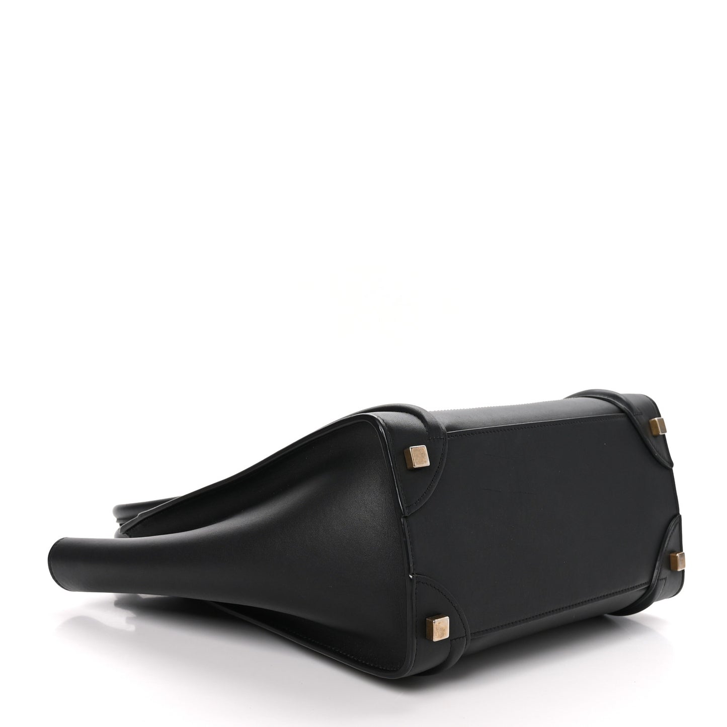 Smooth Calfskin Micro Luggage Black