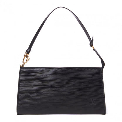 Louis Vuitton Epi Pochette Accessories 21 Black 1 of 8