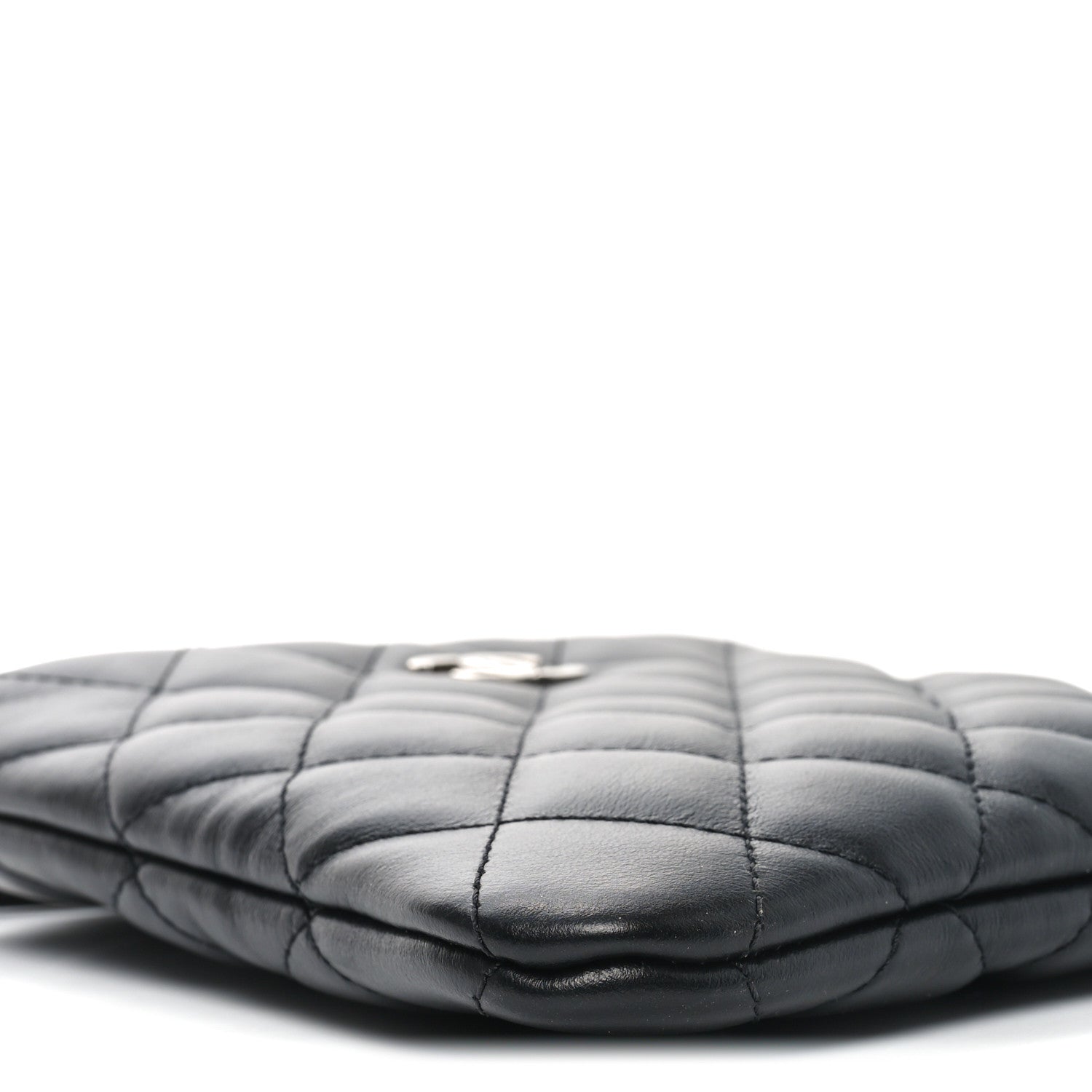Chanel Calfskin Quilted Crossbody Bag Black 7 of 8