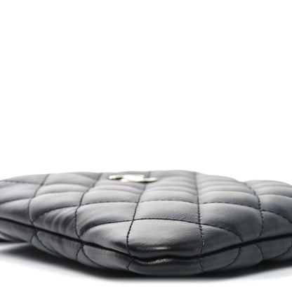 Chanel Calfskin Quilted Crossbody Bag Black 7 of 8