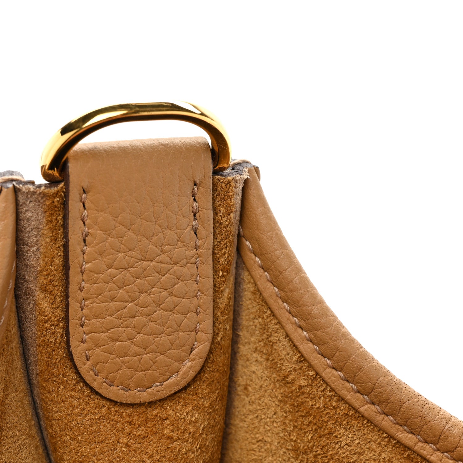 Hermes Taurillon Clemence Evelyne III PM Biscuit 8 of 10