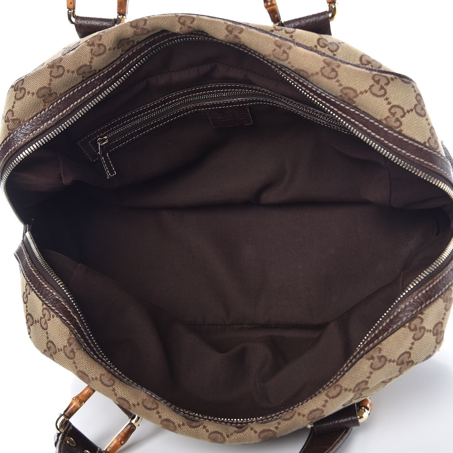 Monogram Bamboo Boston Dark Brown