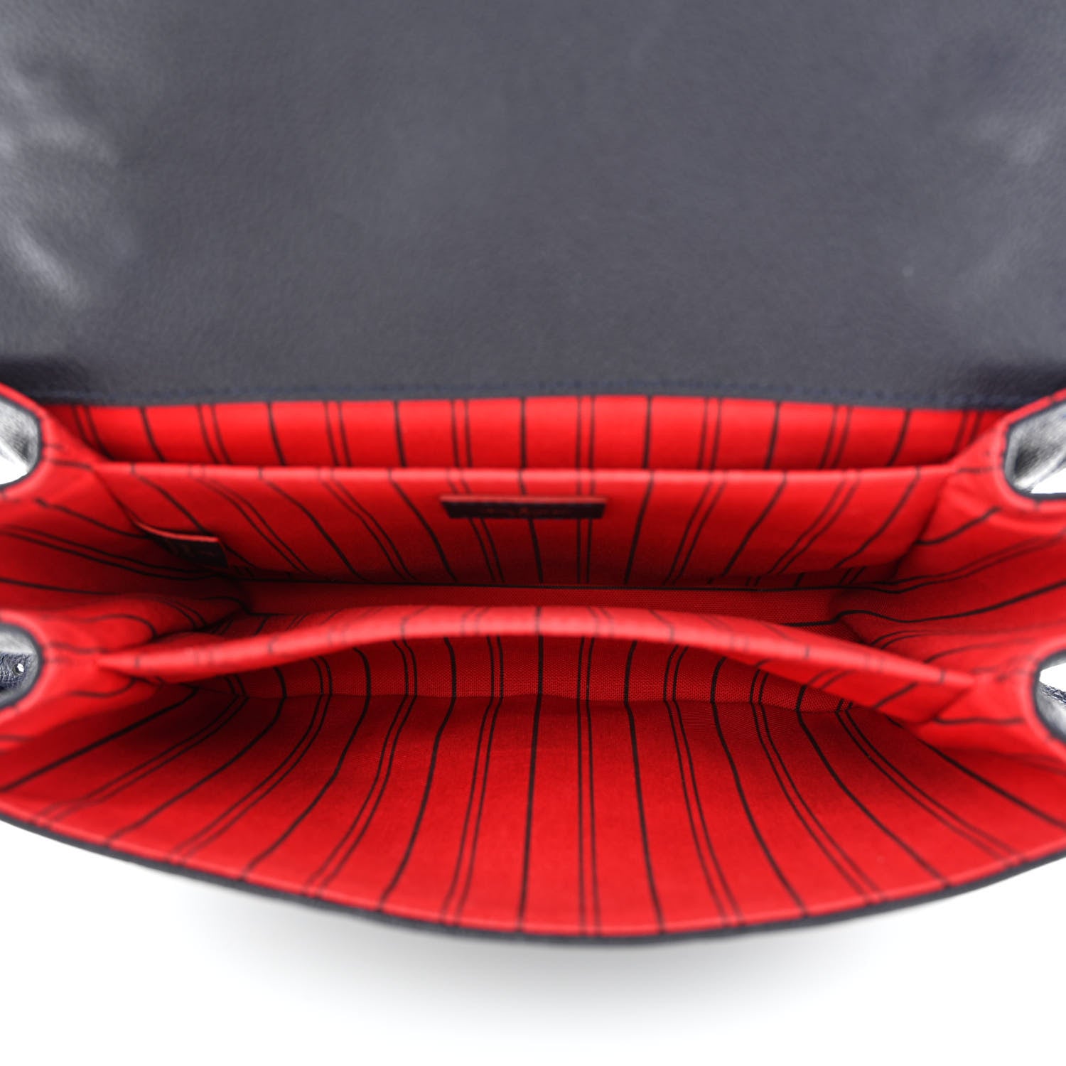 Louis Vuitton Empreinte Pochette Metis Marine Rouge 5 of 12