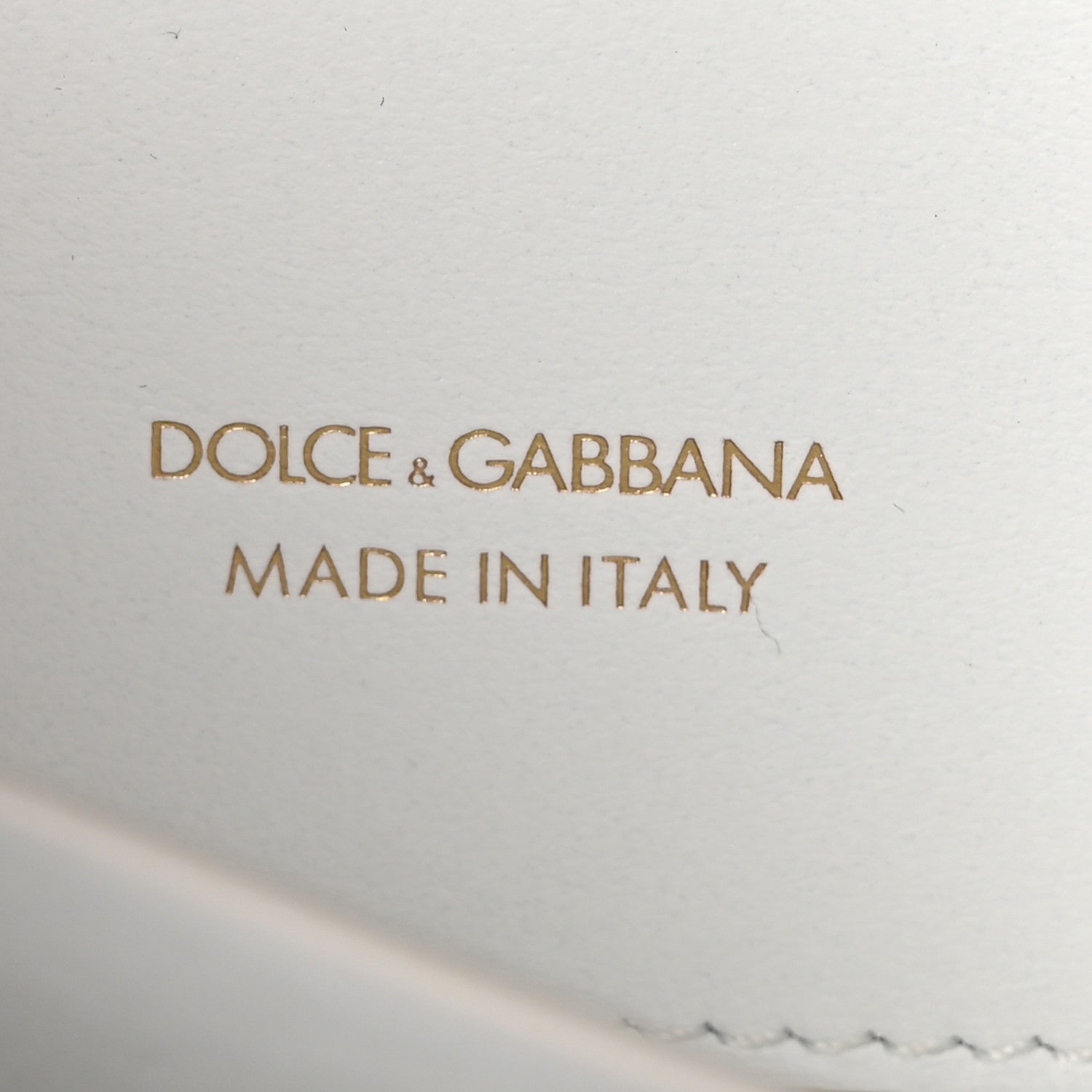 Dolce & Gabbana Calfskin DG Millennials Crossbody Bag White 6 of 9